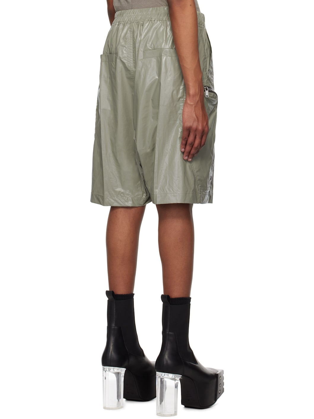 Green Hollywood Bauhaus Bela Shorts - 3