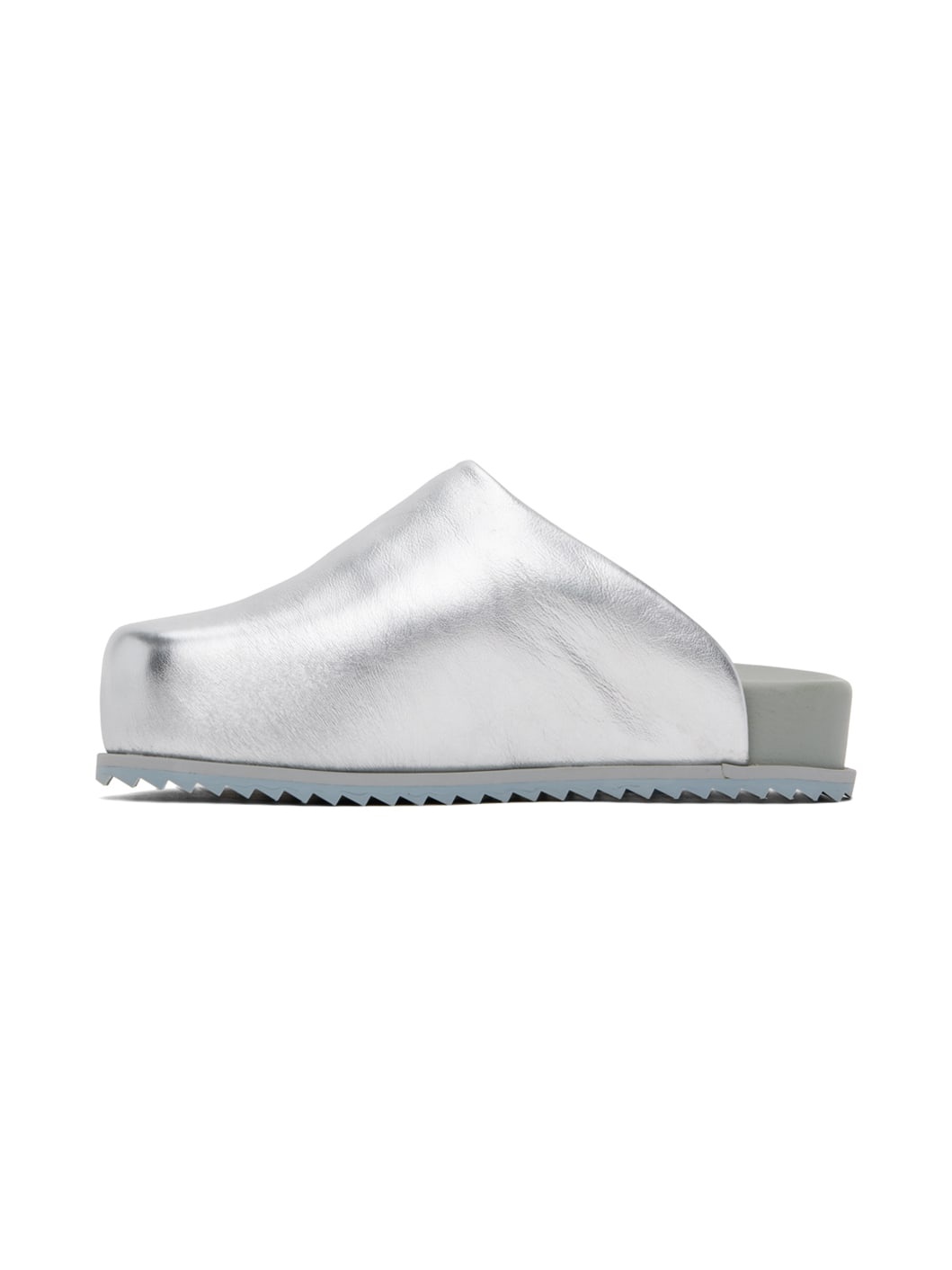 Silver Truck Slide Slip-On Loafers - 3