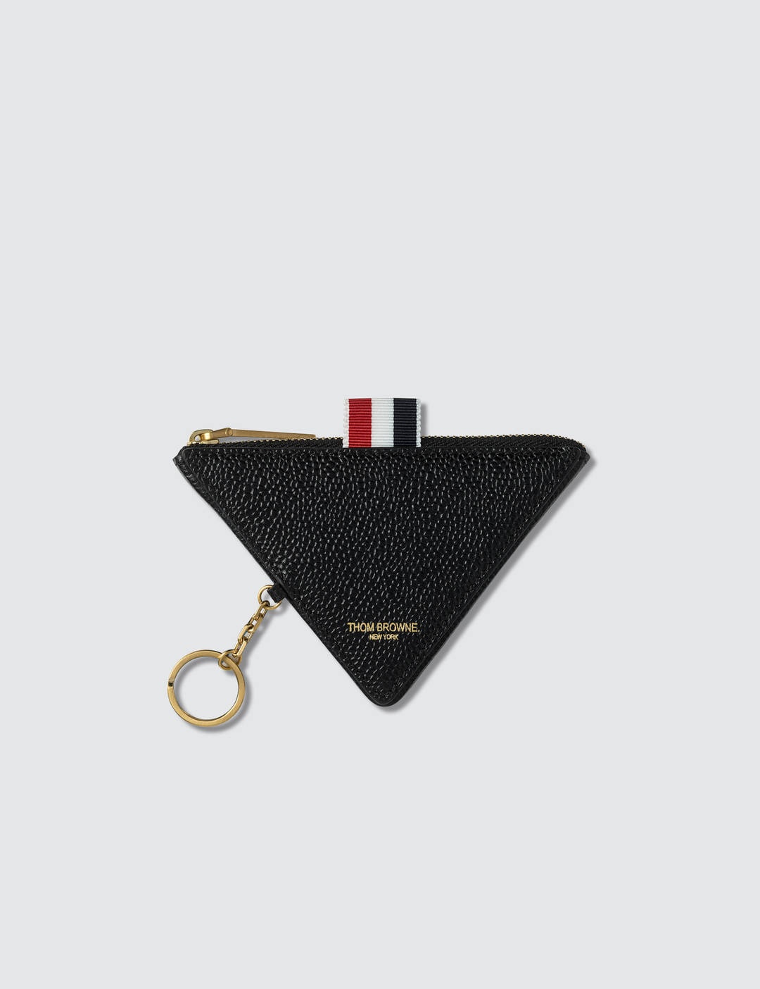 Triangular Zip Coin Pouch - 1