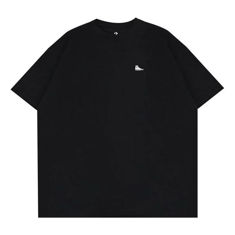 Converse Go-To Sneaker Patch T-Shirt 'Black' 10025397-A01 - 1