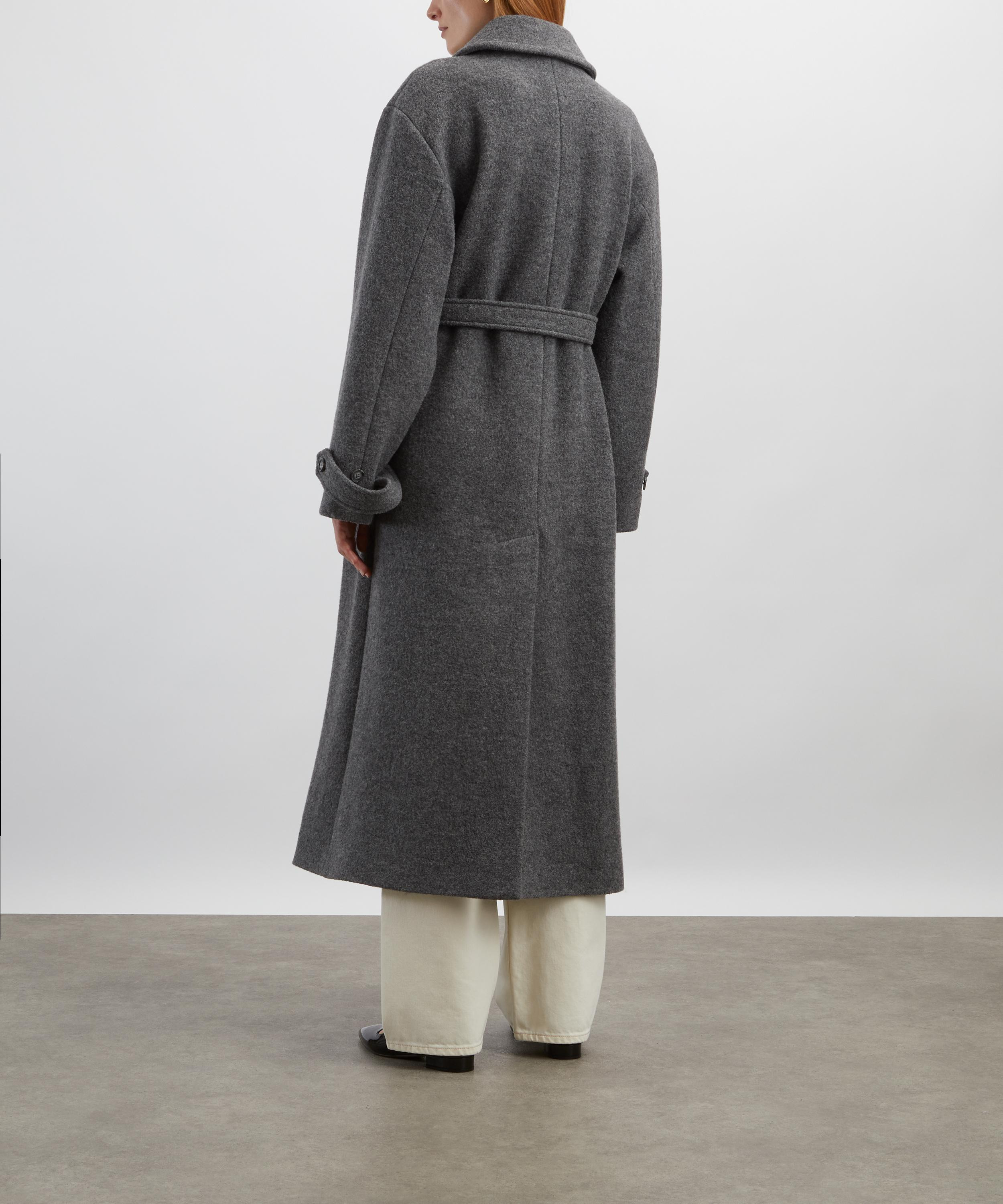 Lea Oversized Wool Coat - 4