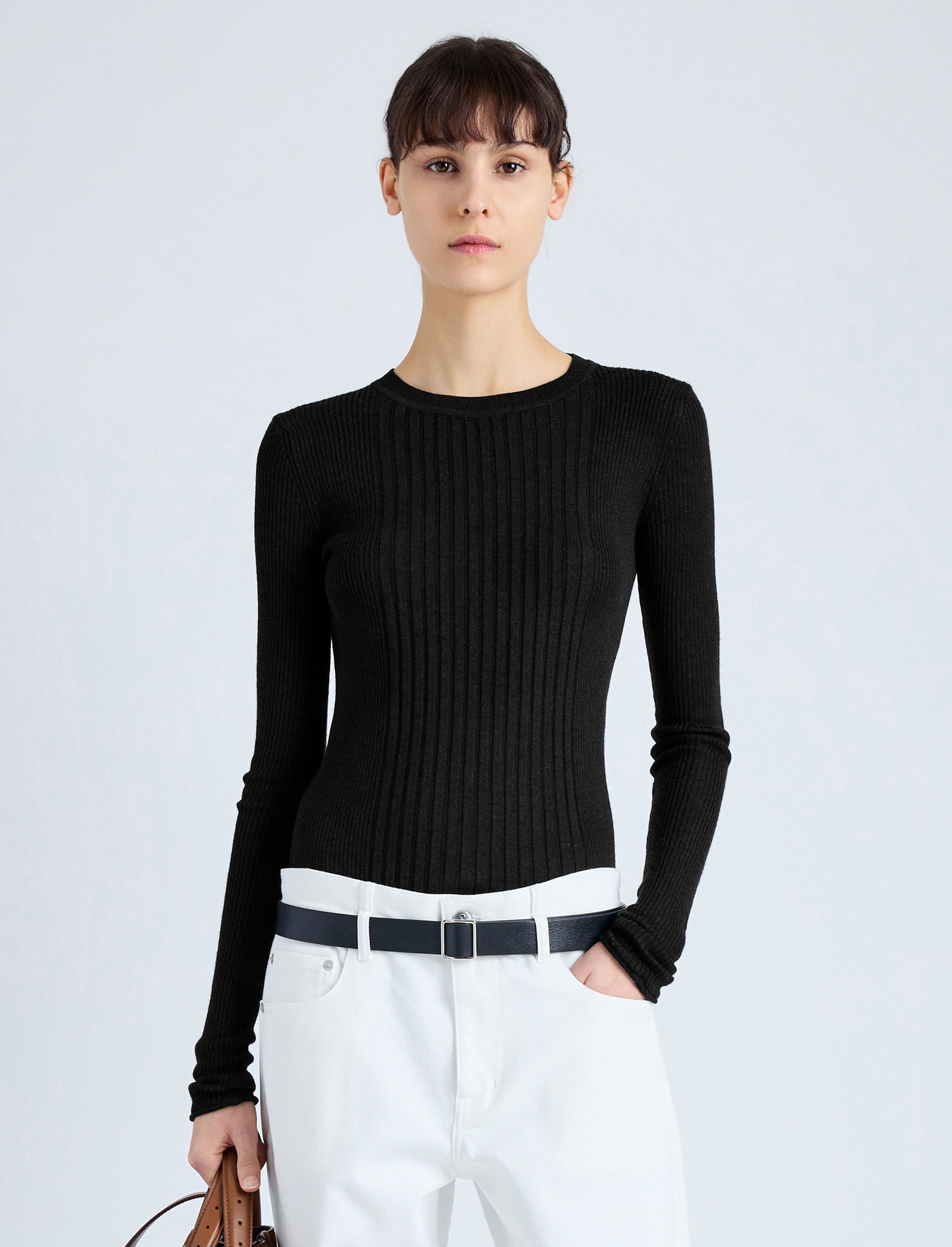 Cassidy Sweater in Superfine Merino Silk - 2