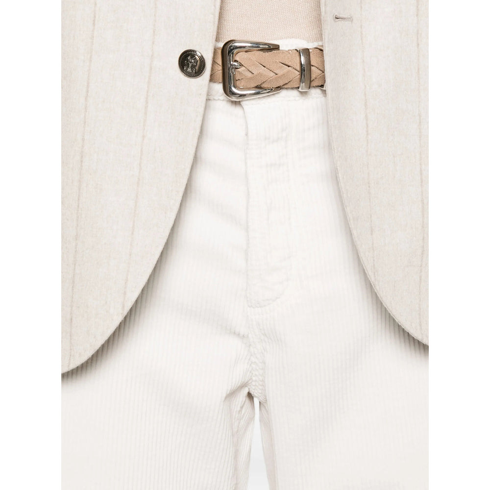 Brunello Cucinelli Neutrals Trousers - Regular & Straight-Leg Trousers Men - 5