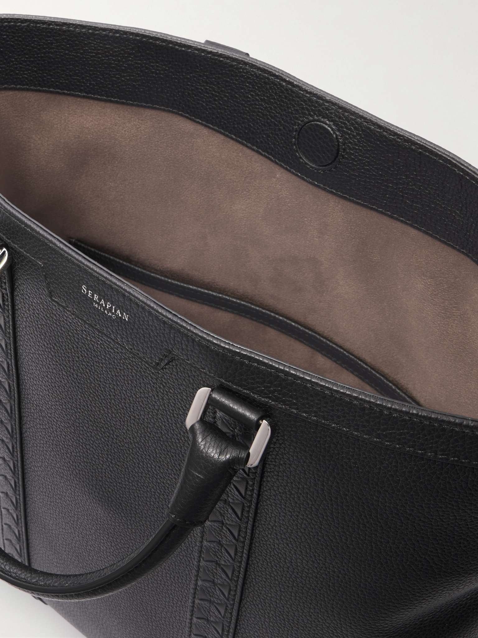Full-Grain Leather Tote Bag - 3