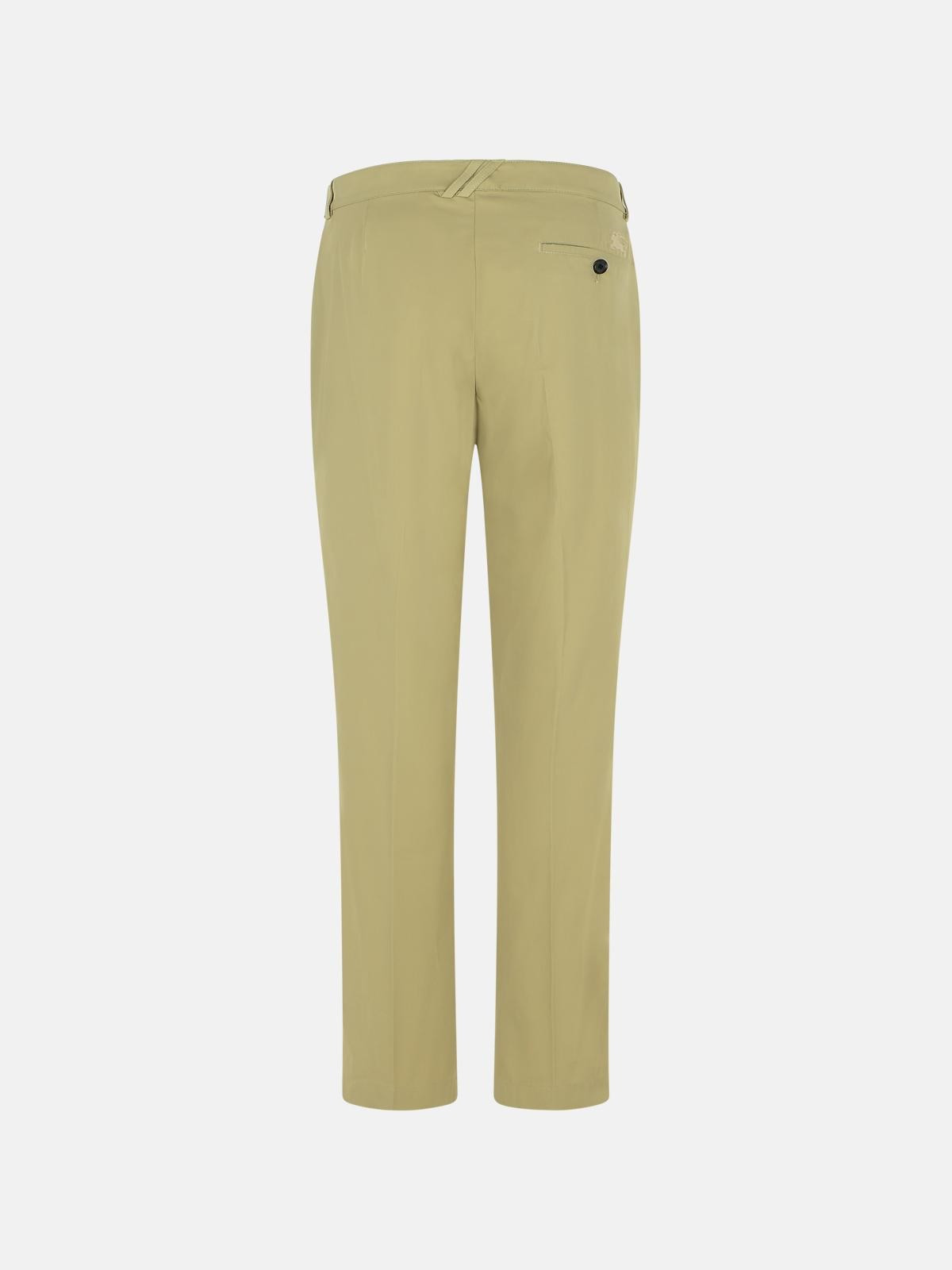 GREEN COTTON PANTS - 3
