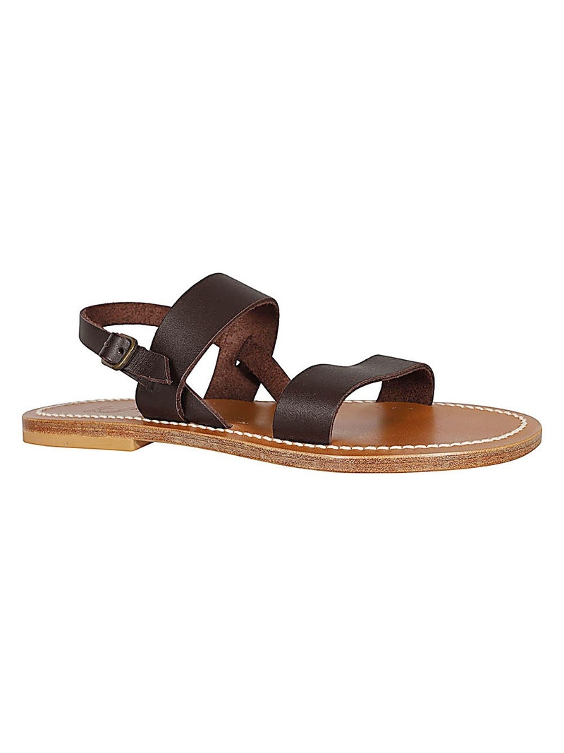K.JACQUES Barigoule leather sandals outlook