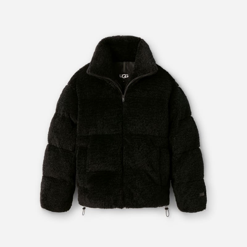 ® Women's Emmalyn ®fluff Puffer Jacket Fleece in Tar 1