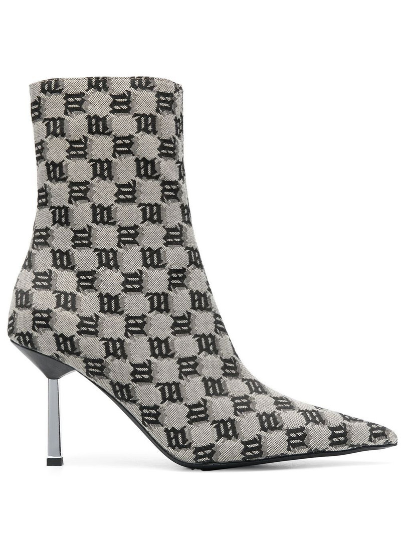 Sasha heeled ankle boots 1