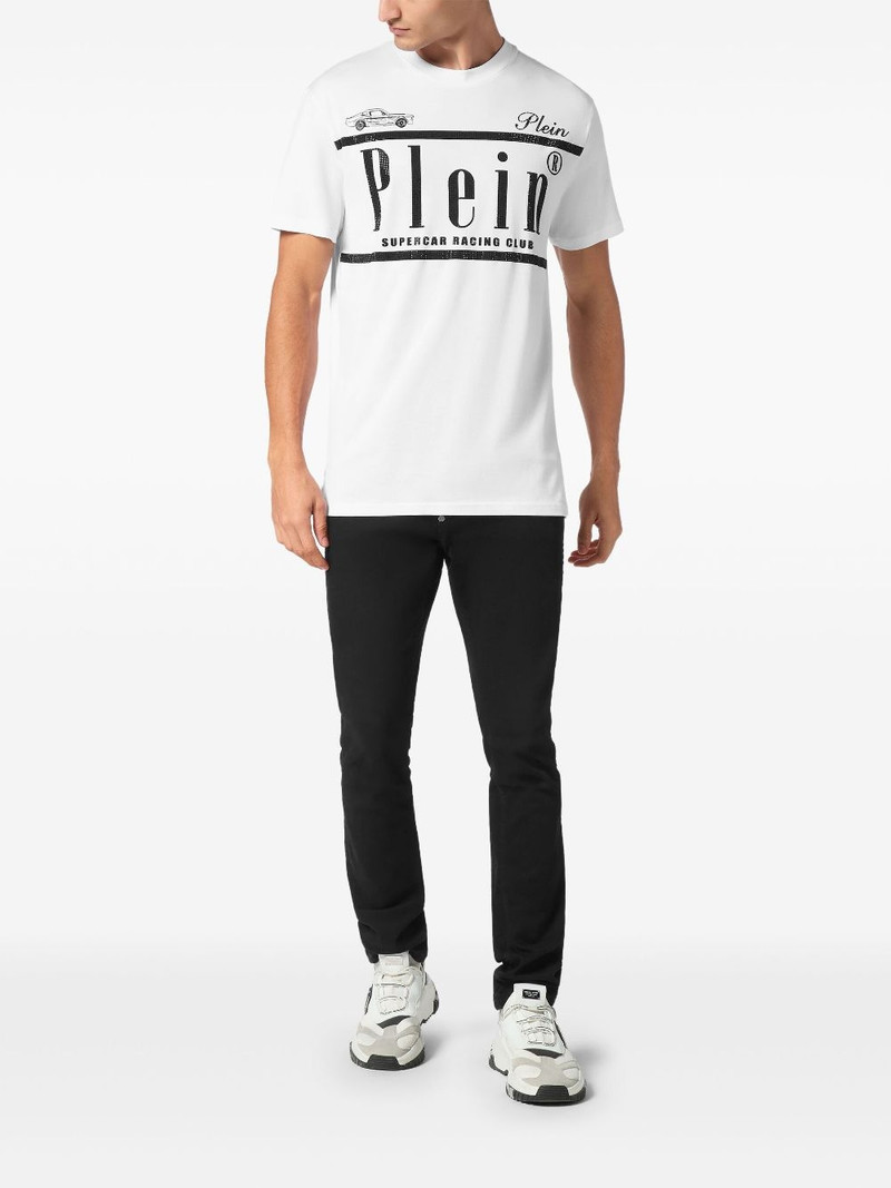 PHILIPP PLEIN Strass Racing Club T-shirt outlook