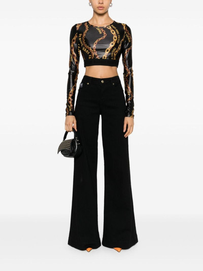 VERSACE JEANS COUTURE Chain Couture crop top outlook