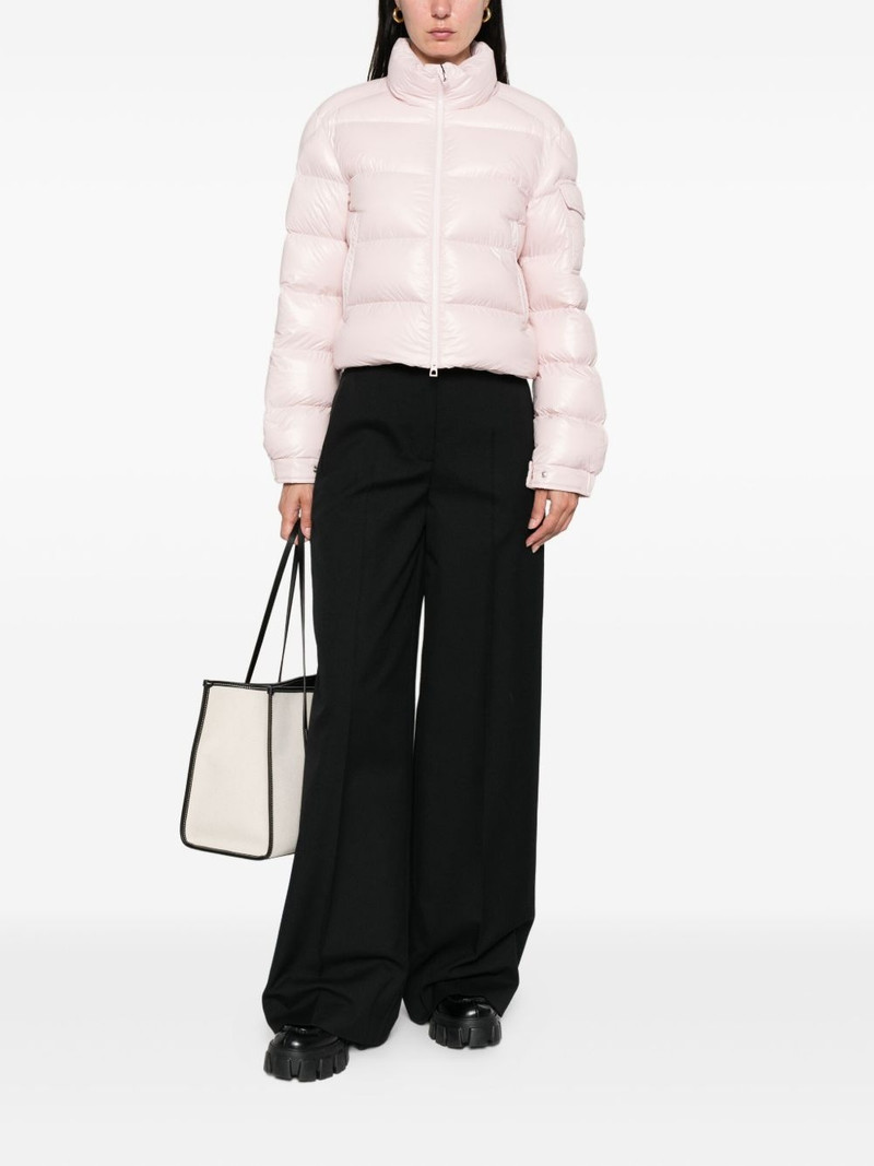 Moncler pleated wide-leg trousers outlook