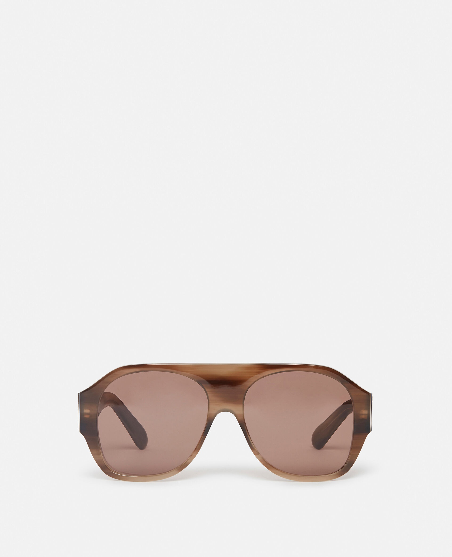 Logo Chunky Aviator Sunglasses - 1