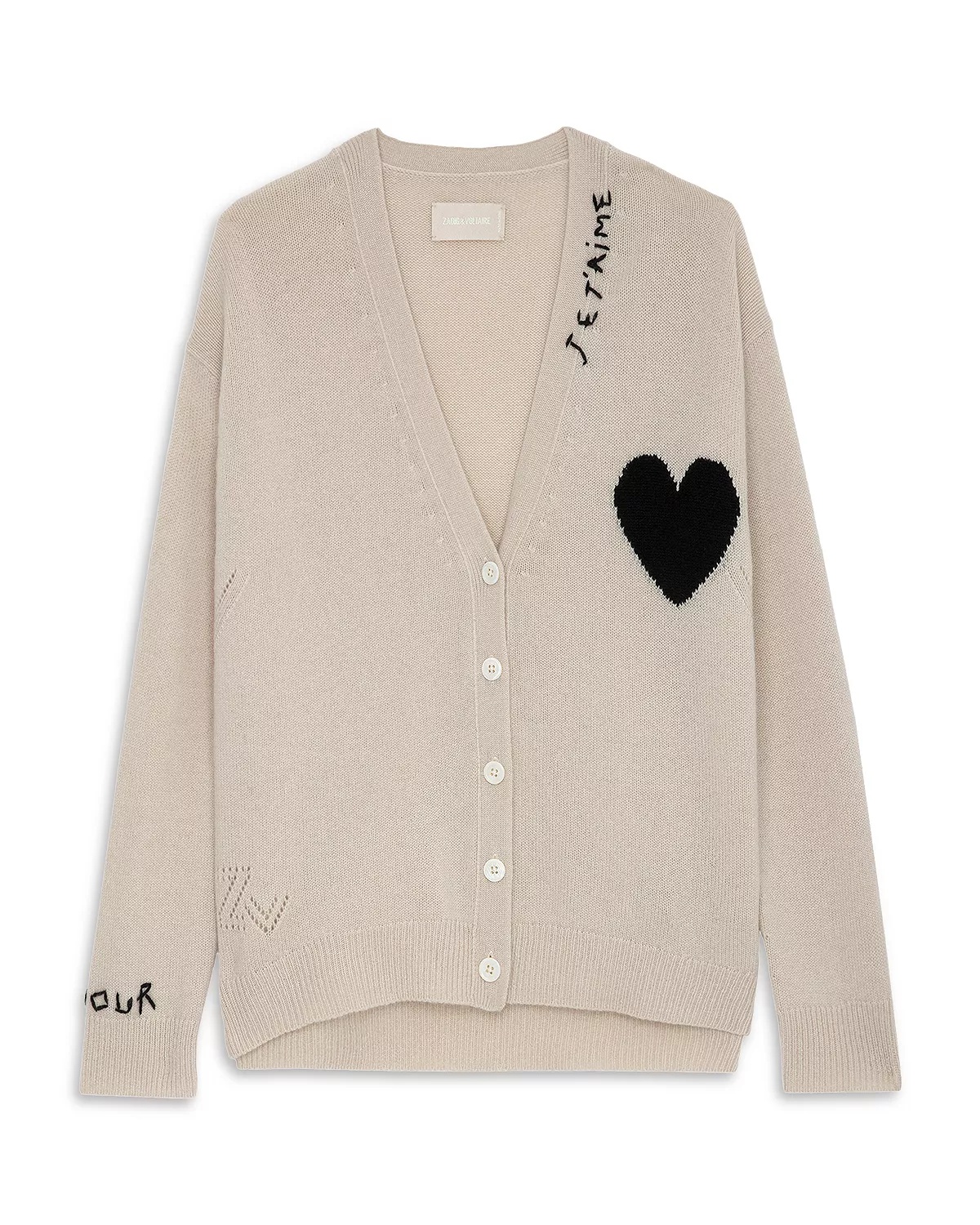 Mirka Cashmere Cardigan Sweater - 7