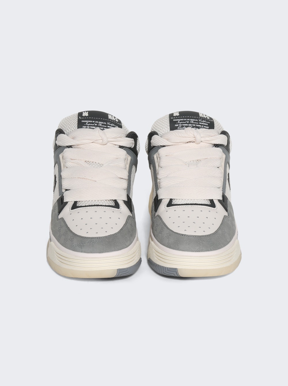 Quad Debossed Nubuck Ma-1  Sneakers Grey - 5