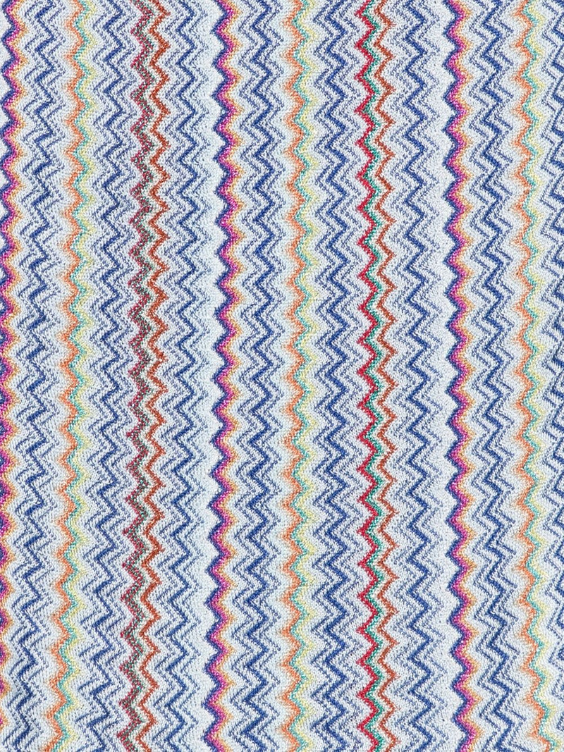 Missoni zigzag-woven scarf outlook