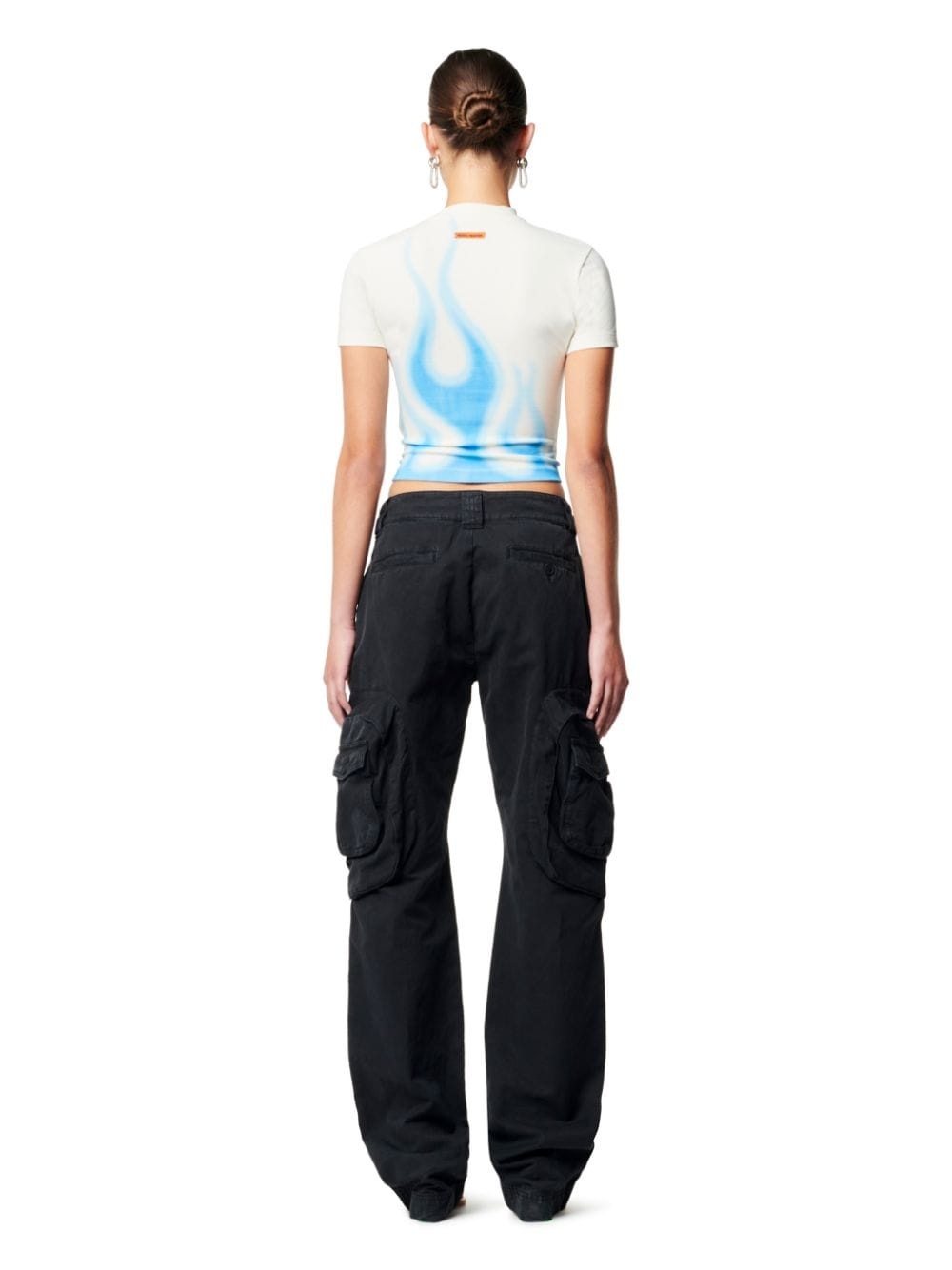 Heron Law Flames Baby Tee - 4
