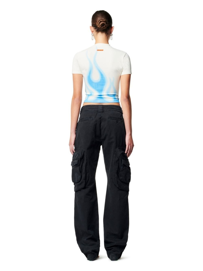 Heron Law Flames Baby Tee 4