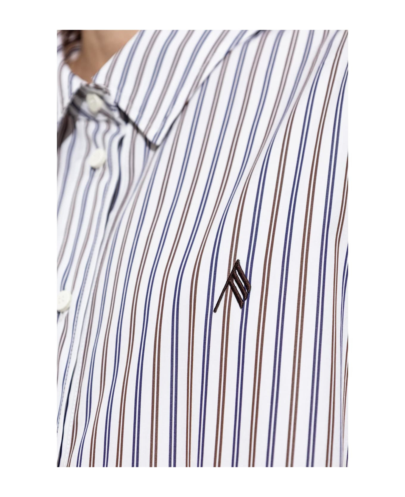 The Attico Shirt With A Striped Pattern - 5