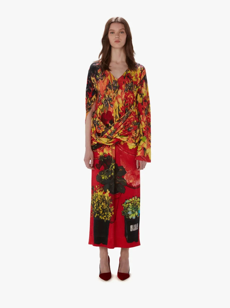 JW Anderson FRONT DRAPE DRESS outlook