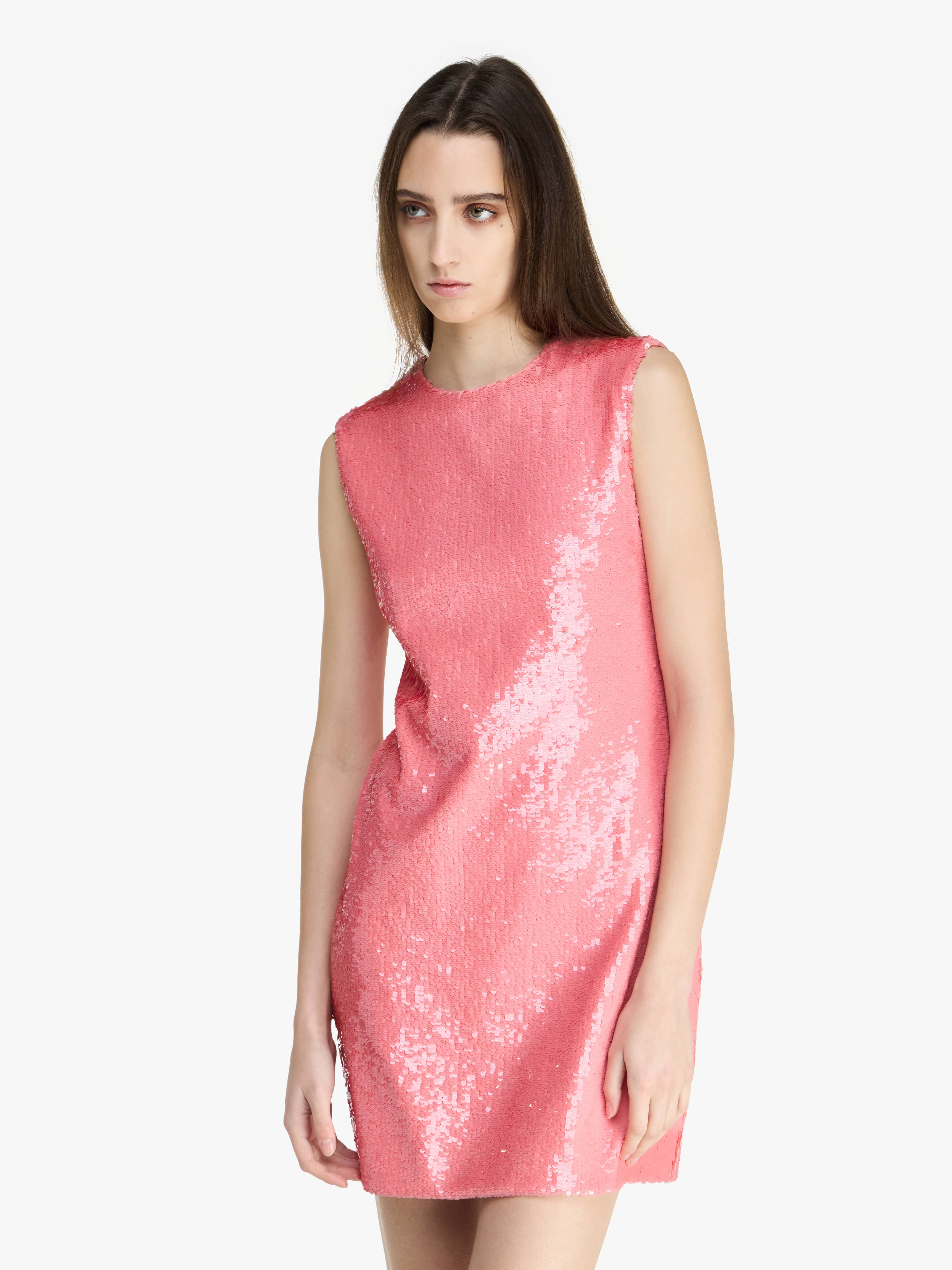 SEQUIN MINI SHIFT DRESS - 4
