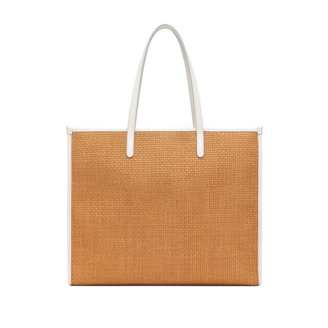 Large Shopping woven tote bag - 2