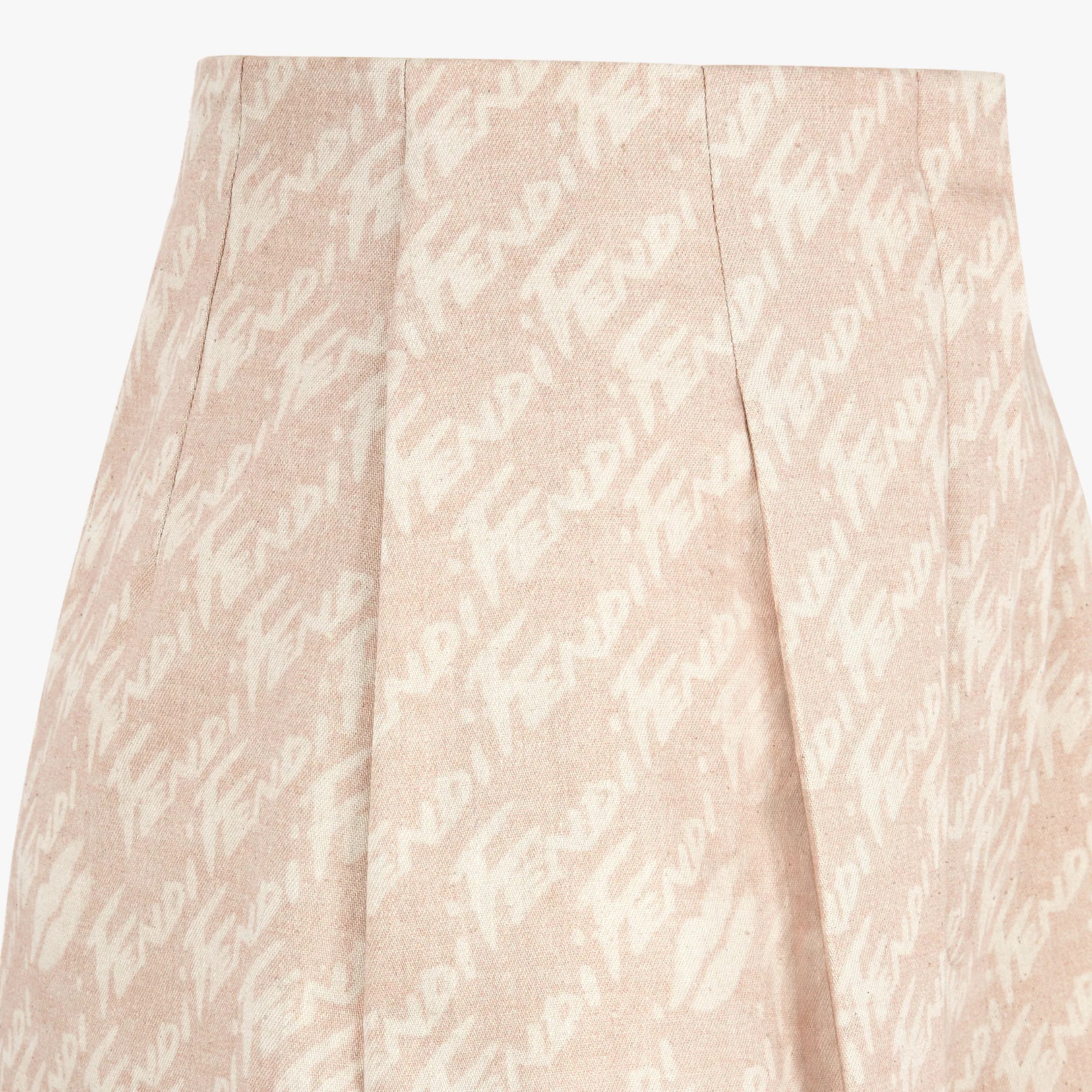 Pink chambray shorts - 3