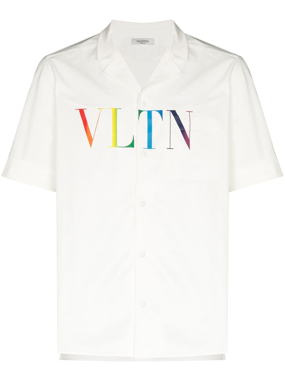 VLTN logo print T-shirt - 1