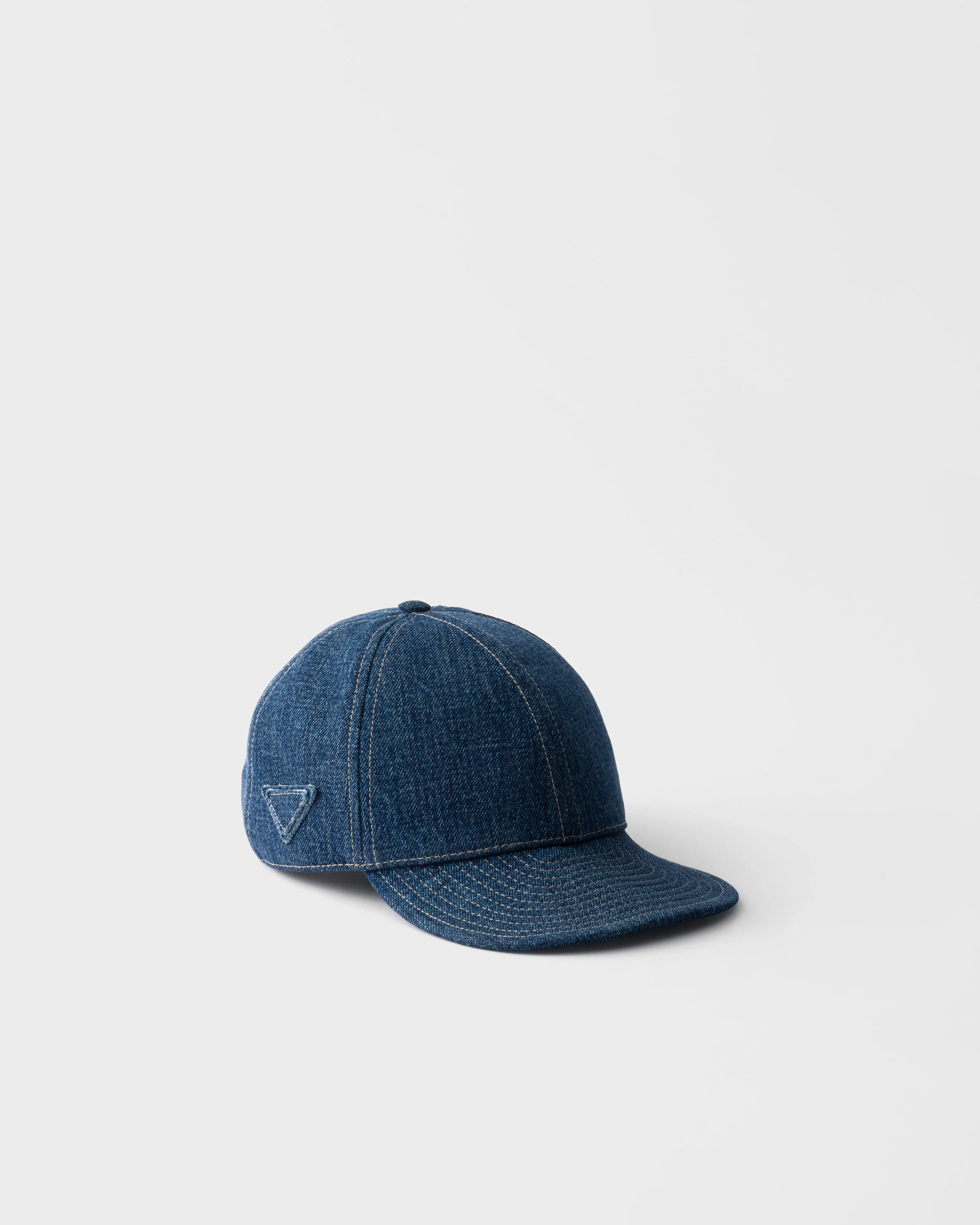 Denim baseball cap - 1