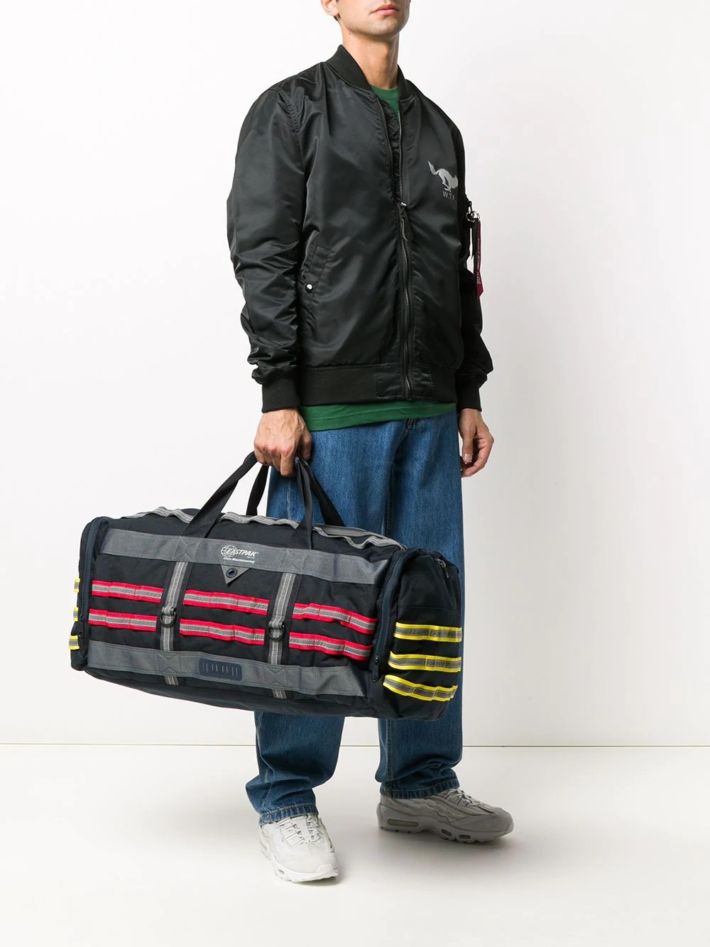 x Eastpak stitch panel holdall - 2