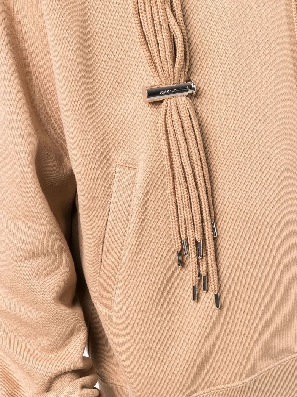 multi-cord long-sleeve hoodie - 5