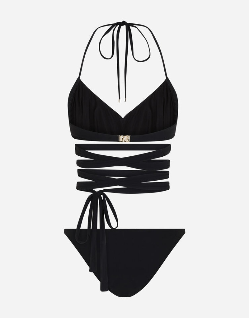 Dolce & Gabbana Bikini with wraparound lace ties outlook
