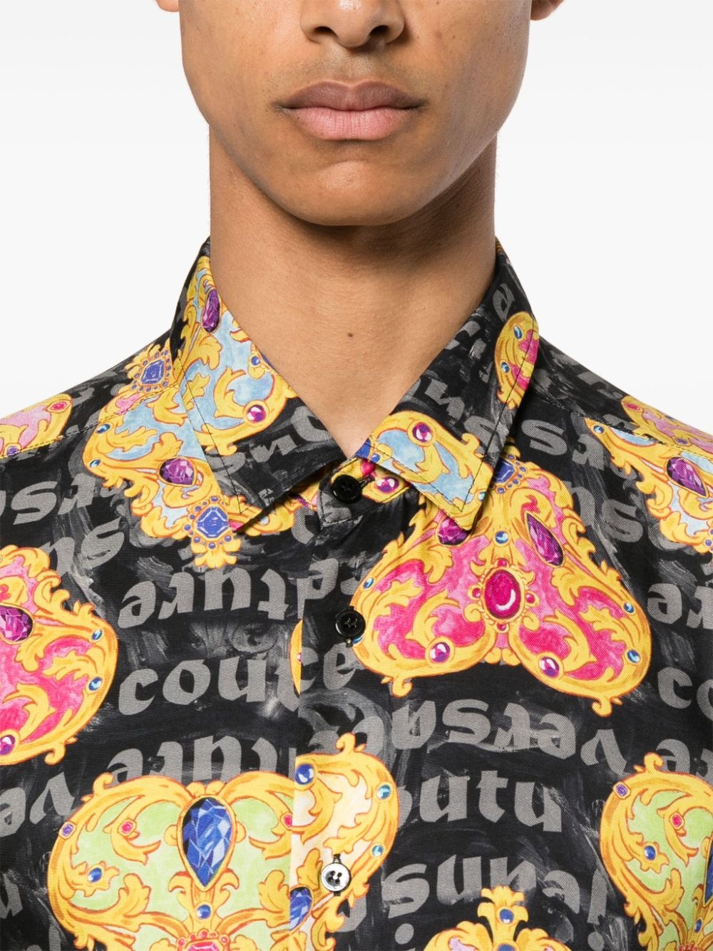 Heart Couture-print shirt - 5