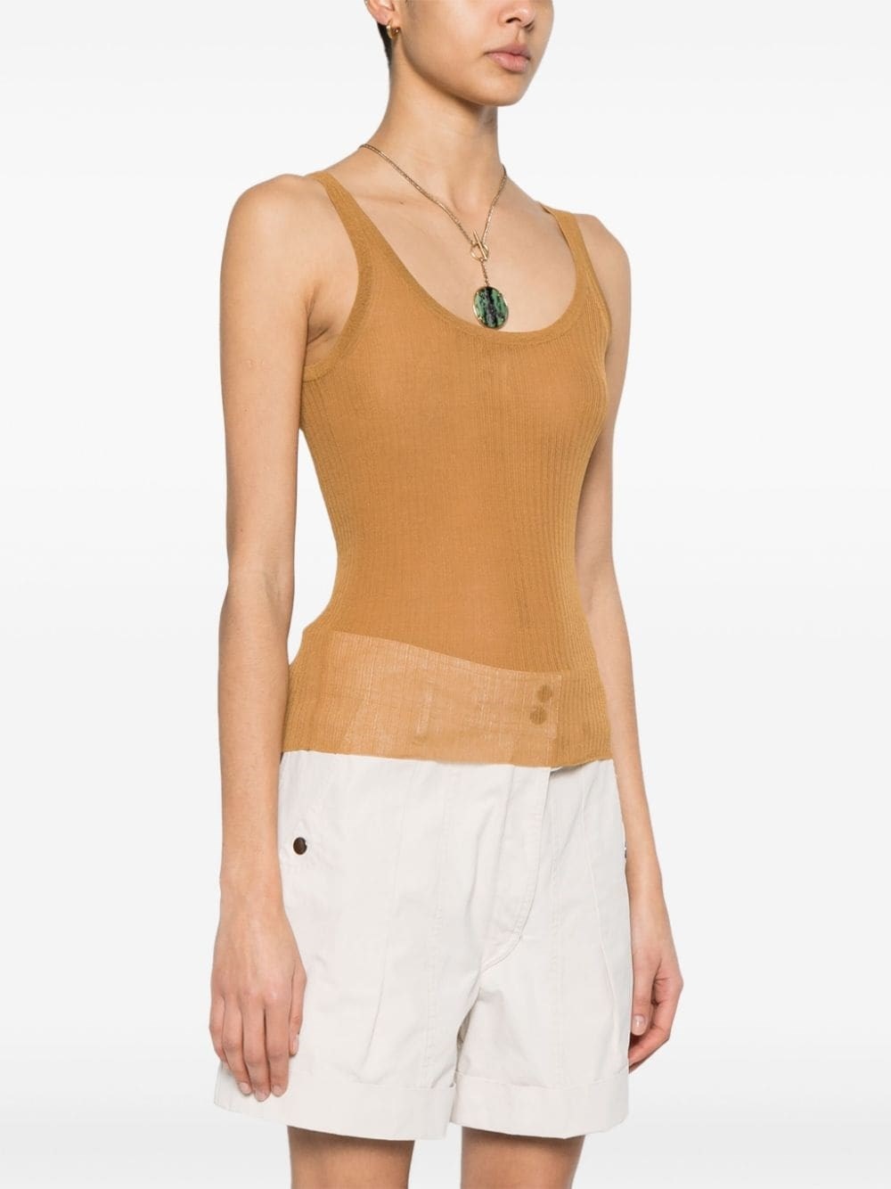 Silk tank top - 4