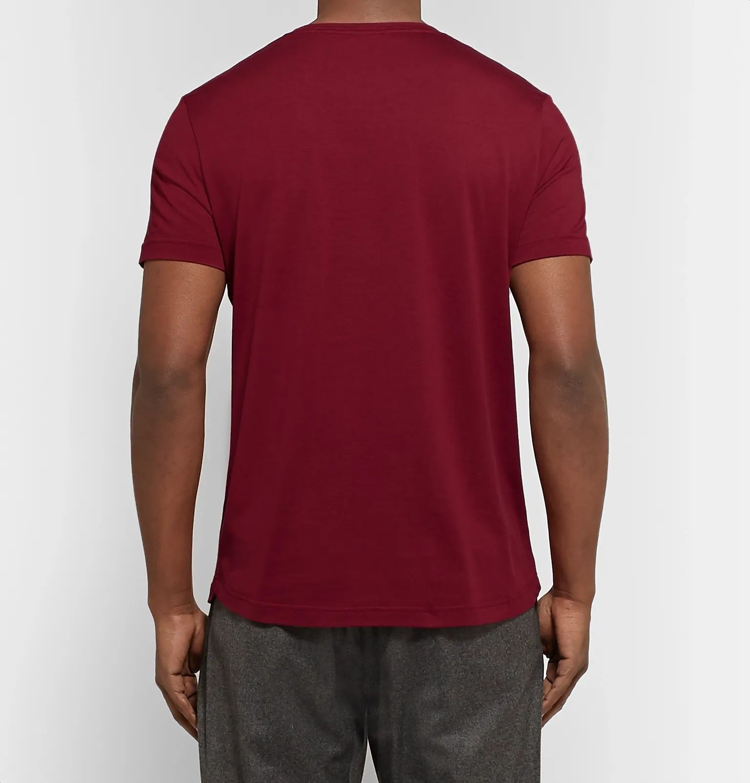 Slim-Fit Silk and Cotton-Blend Jersey T-Shirt - 35