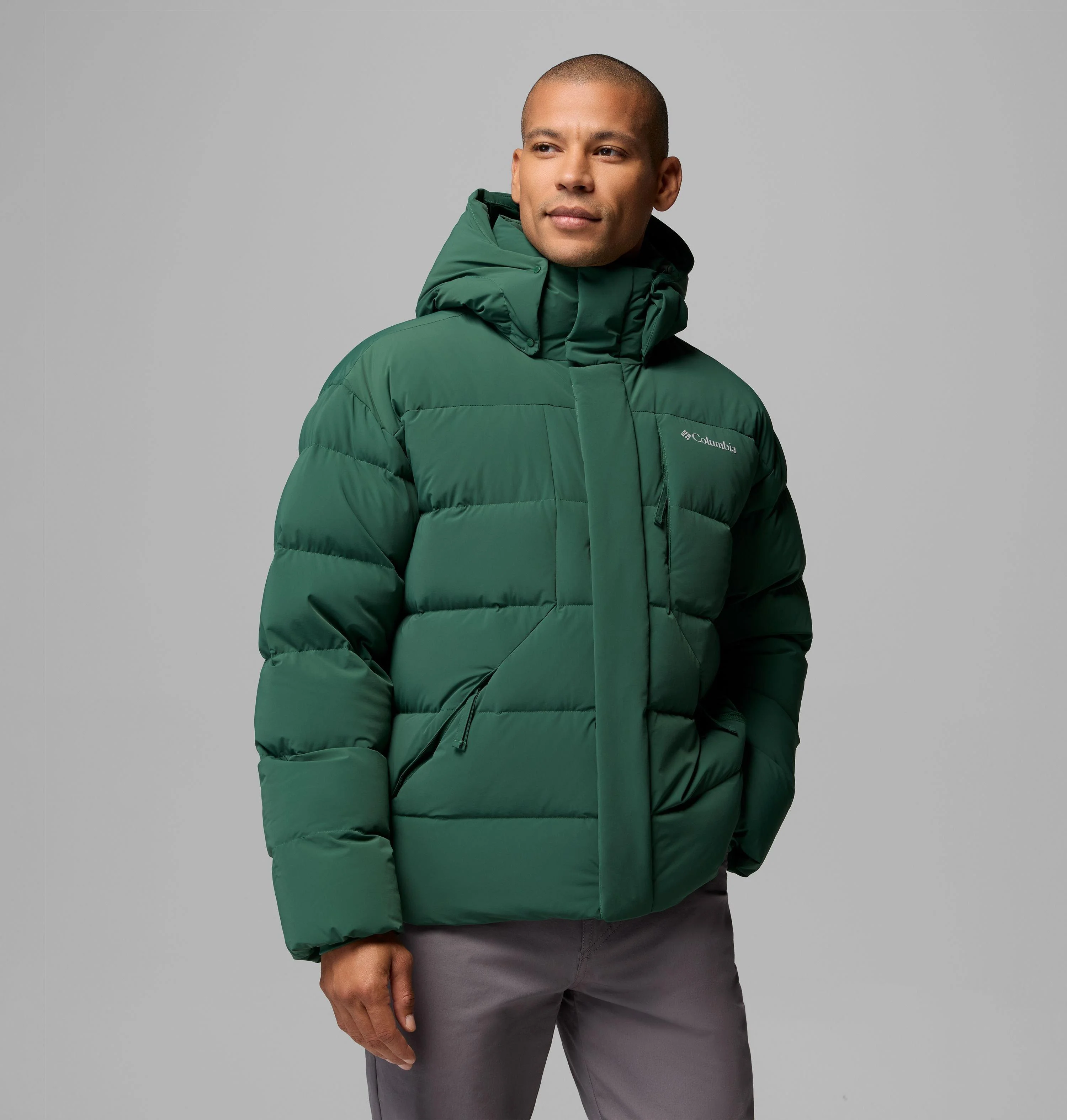 Men's Amaze Puff Hooded Jacket - 1