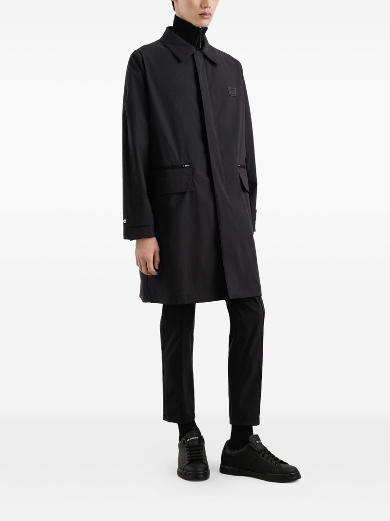 Dolce & Gabbana single-breasted trench coat outlook