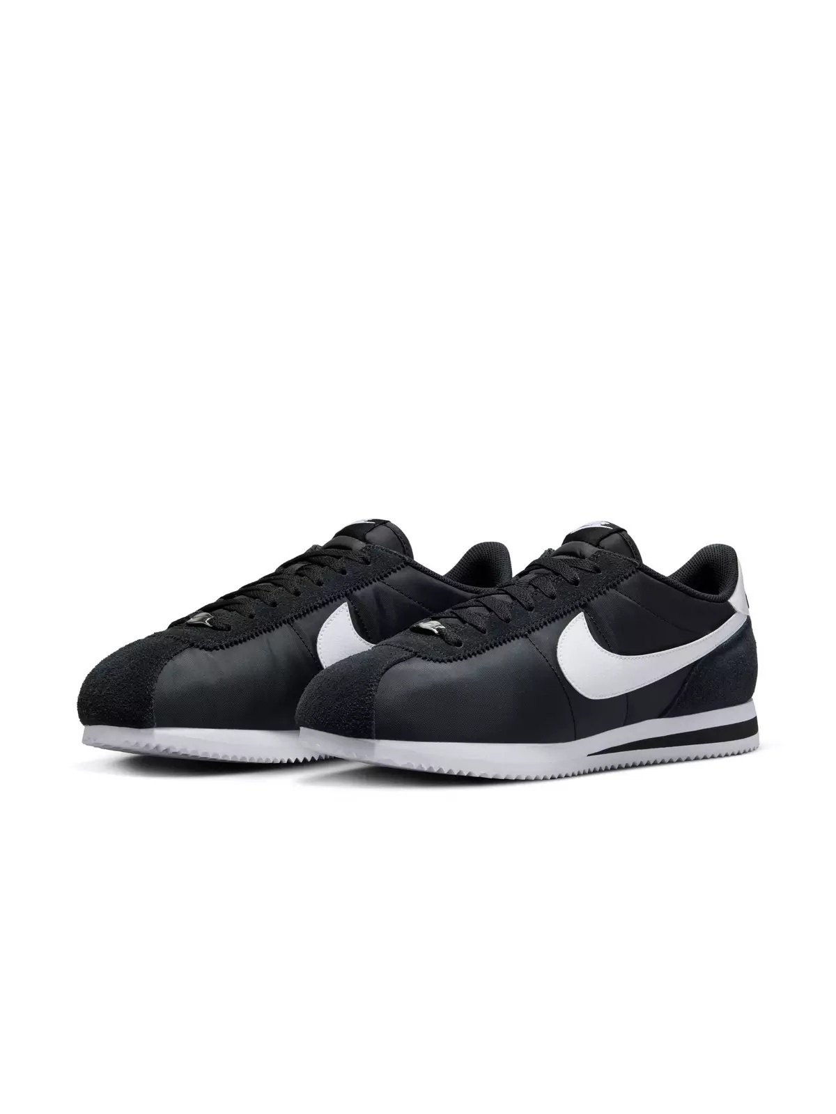 Cortez TXT "Black/White" Men's Shoe - 5
