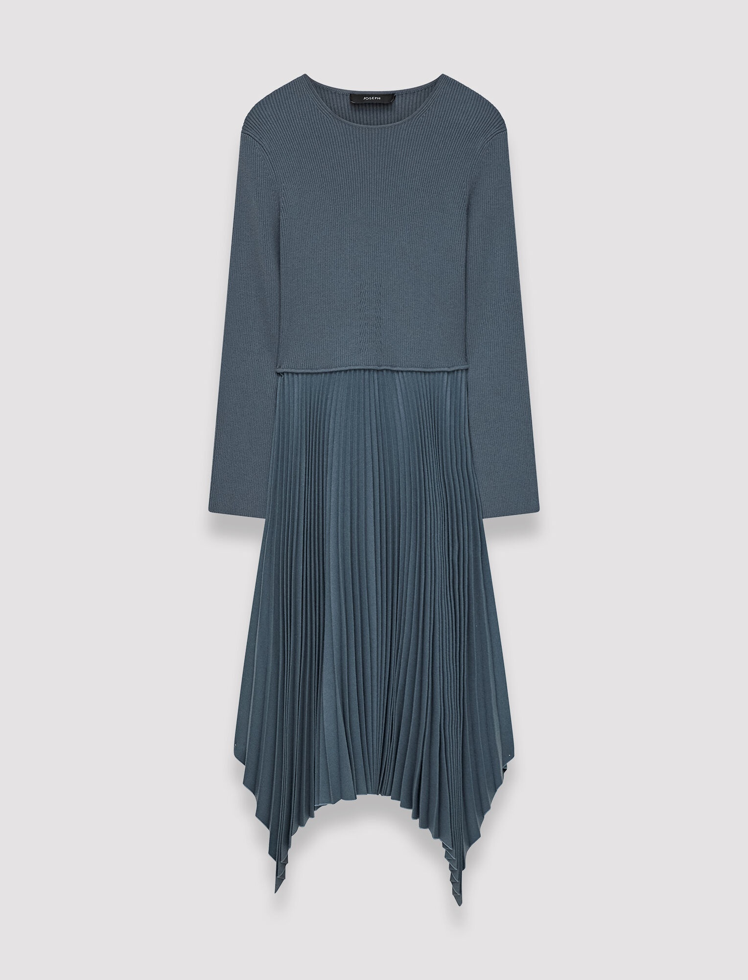 Pleated Flannel Deron Dress - 1