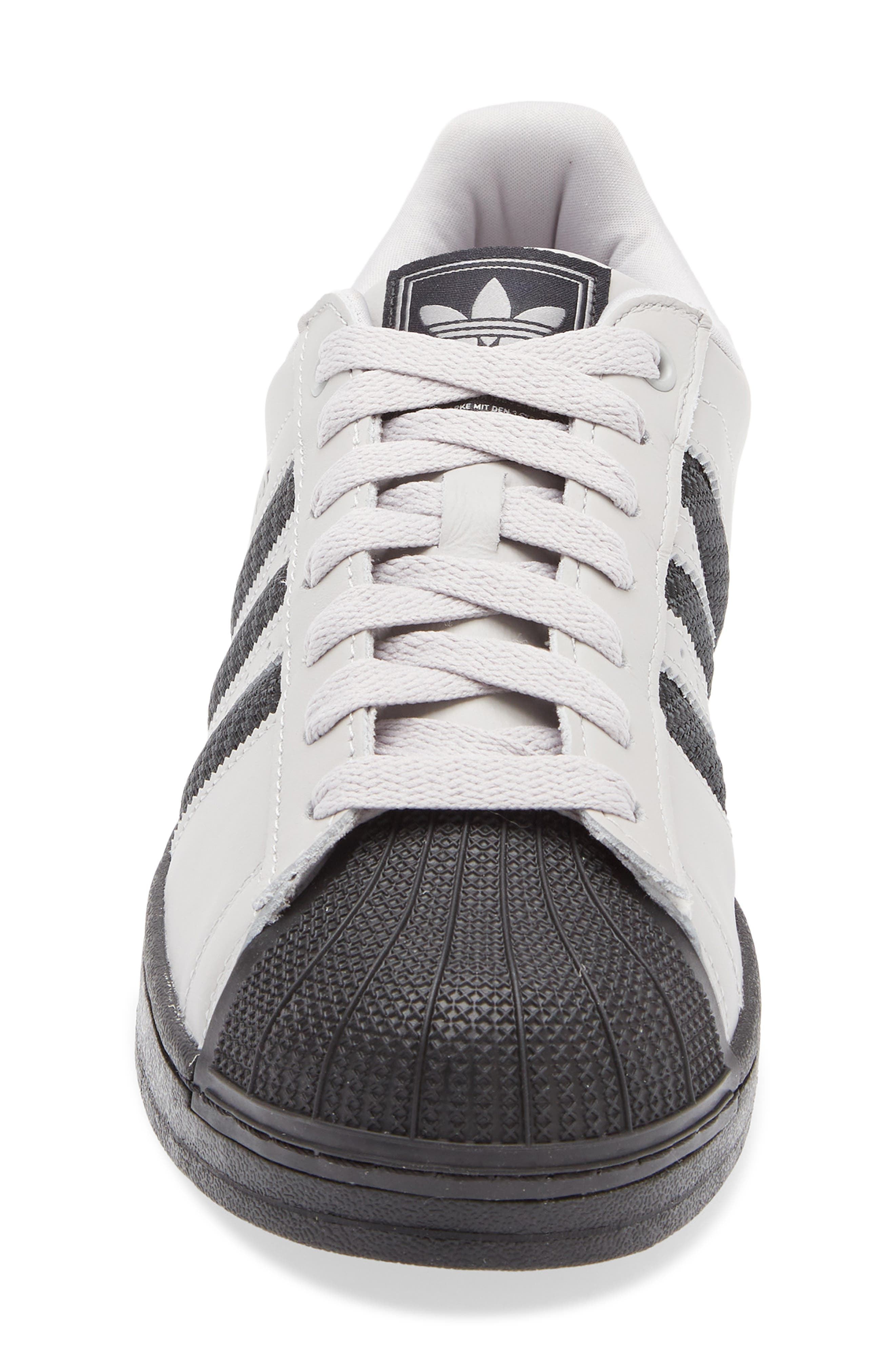 adidas Superstar Sneaker in Grey/Black/Iron Metallic at Nordstrom - 4