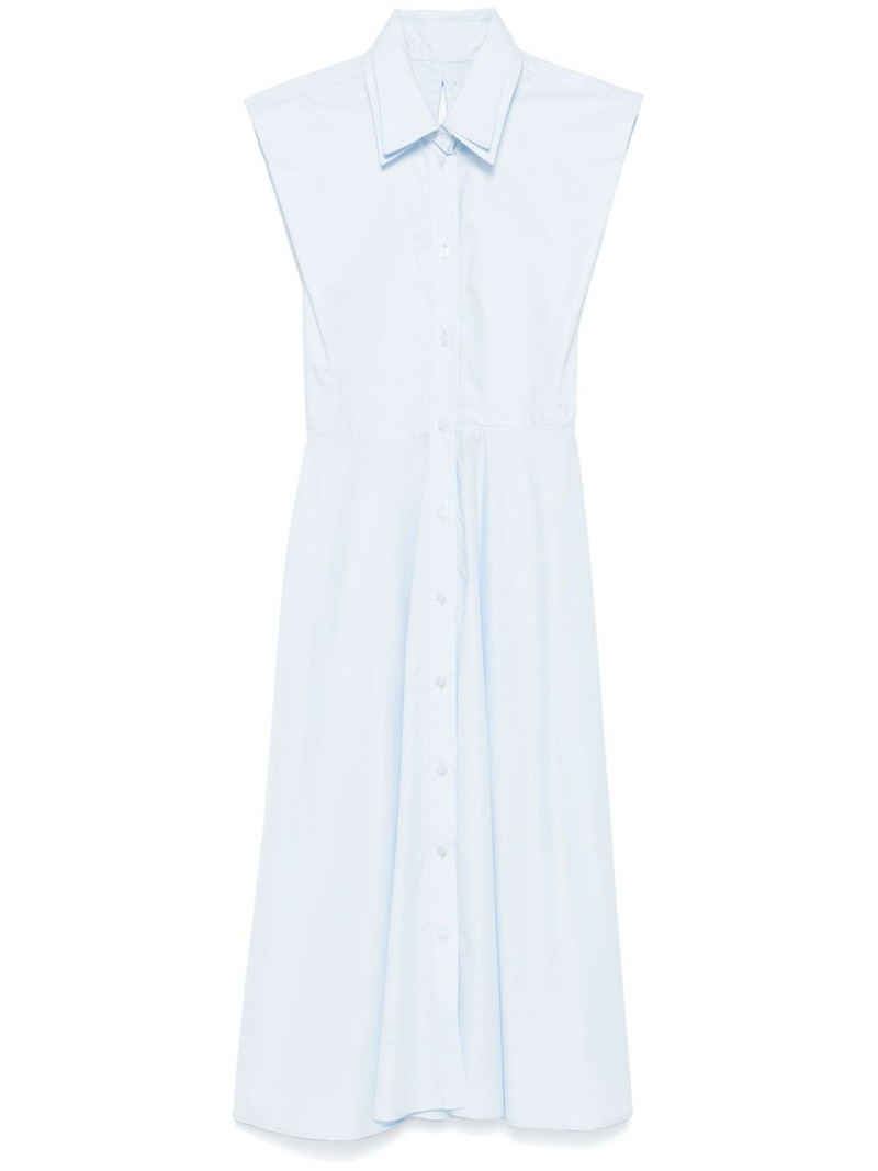 multi-layers midi shirt dress 1