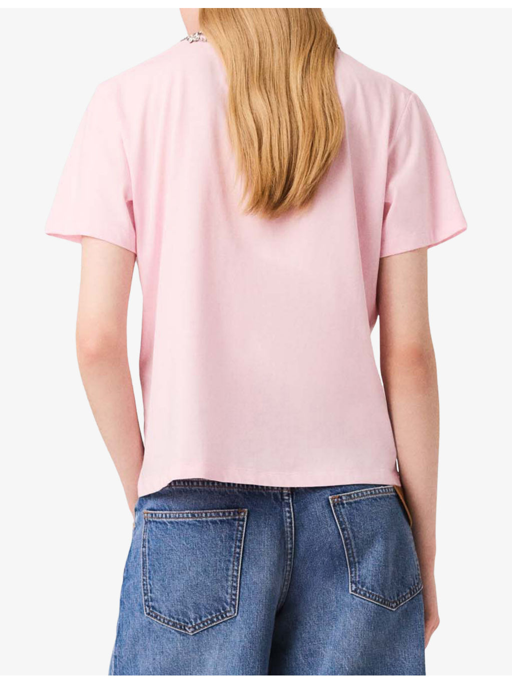 Crystal-Embellished Regular-Fit Cotton-Jersey T-Shirt - 5