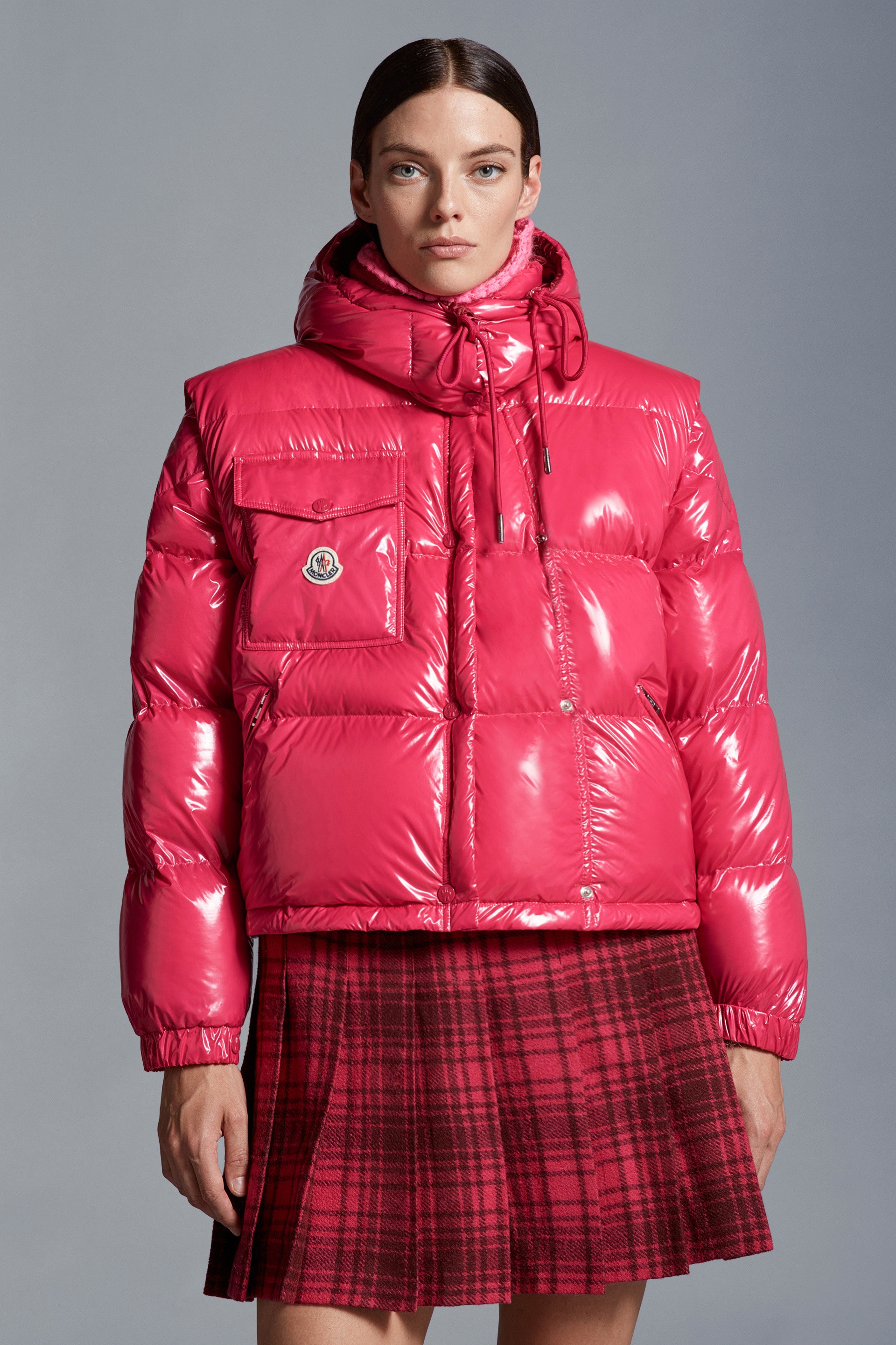 Moncler Karakorum Short Down Jacket Women - 3