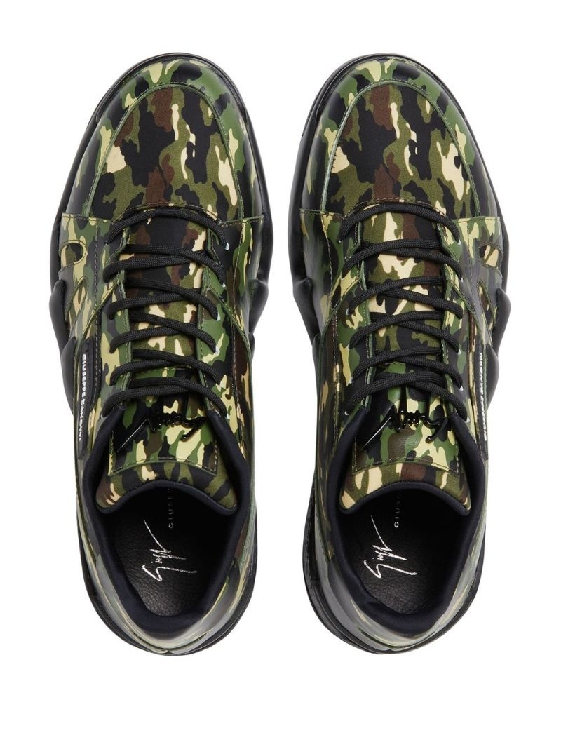 Talon camouflage low-top sneakers - 4