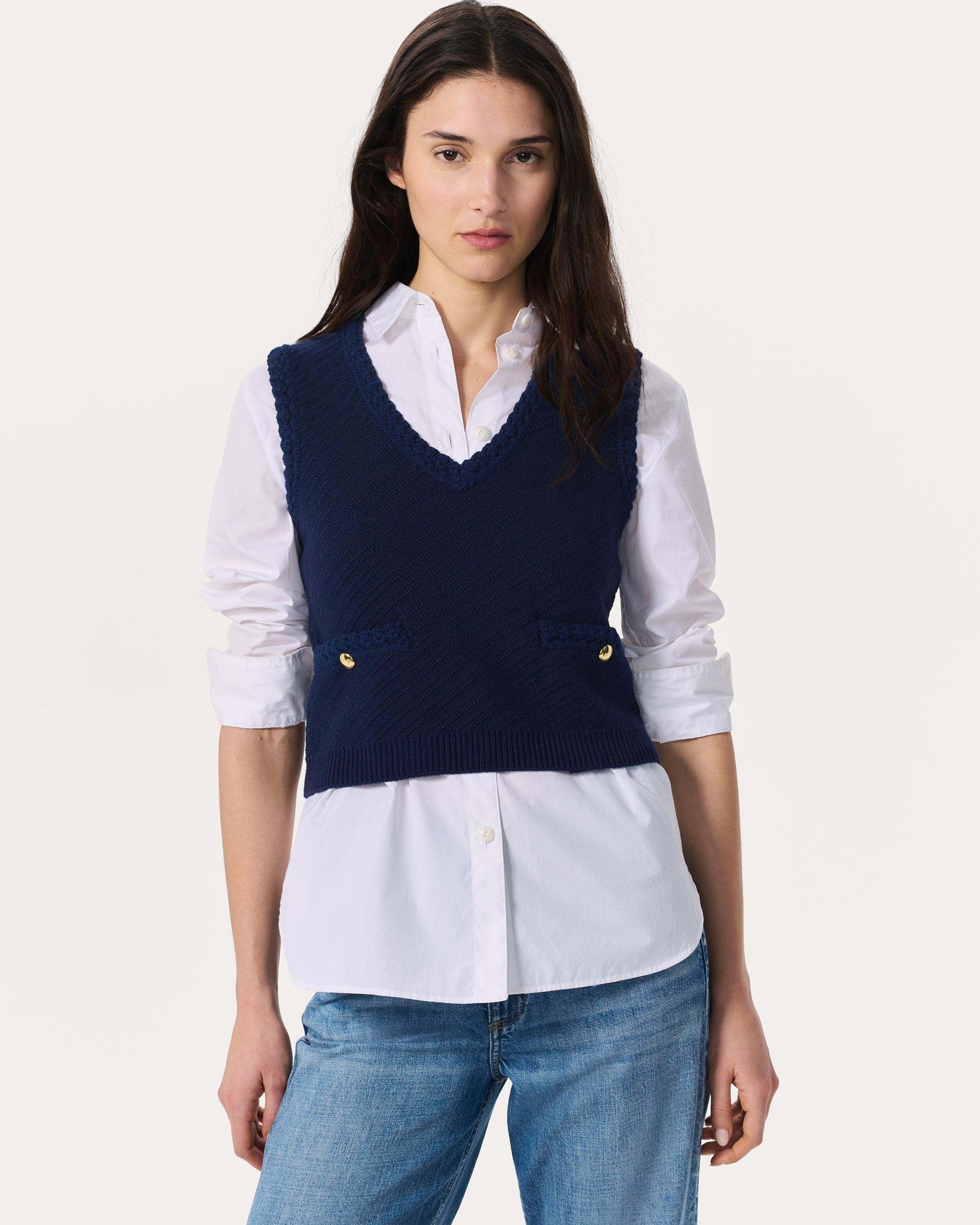 Claire Knit Vest - 2