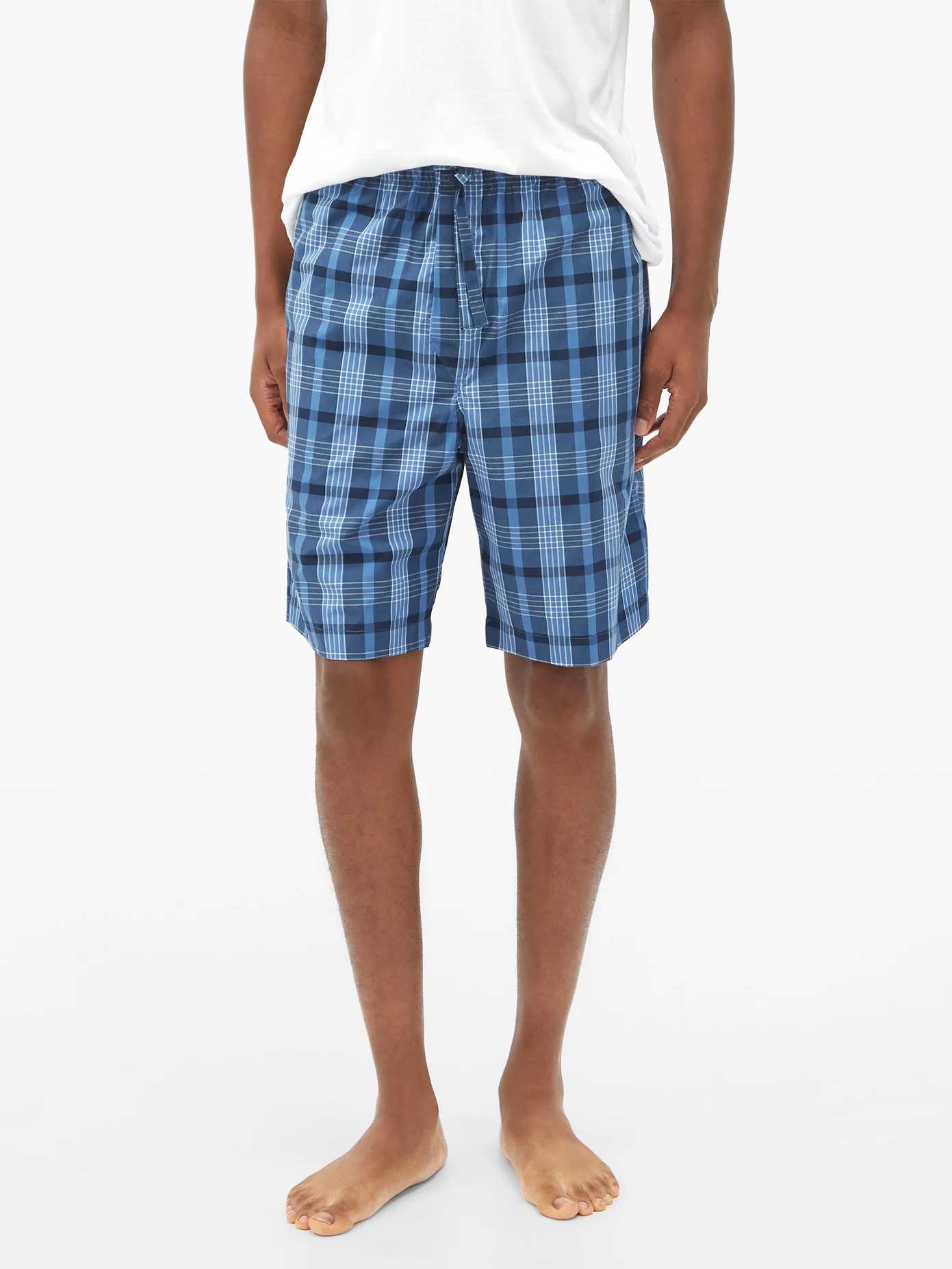 Barker checked cotton shorts - 6