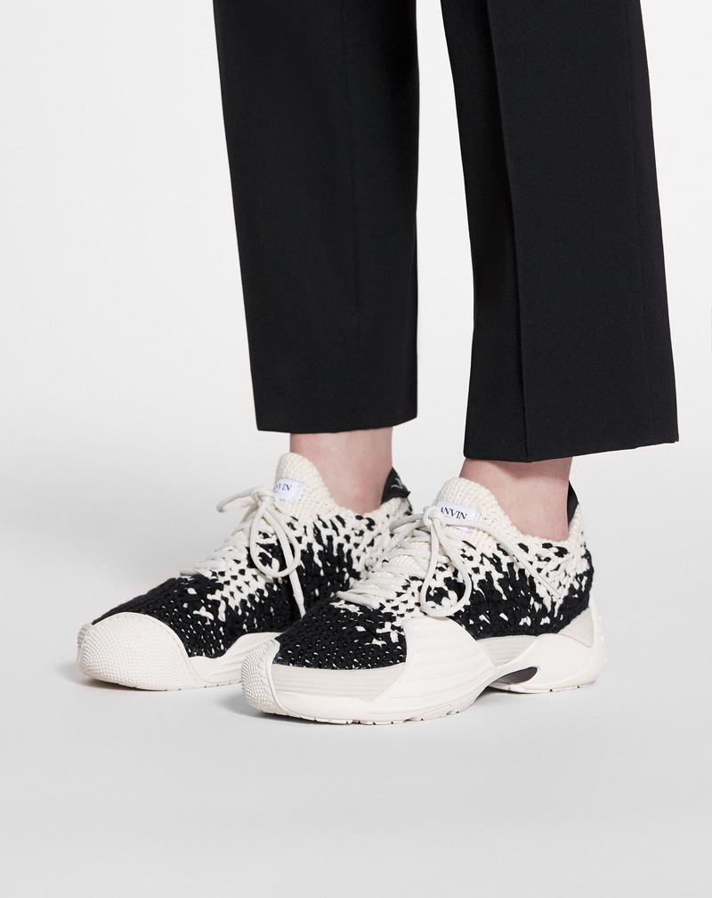 COTTON FLASH-KNIT SNEAKERS 랜빈 6