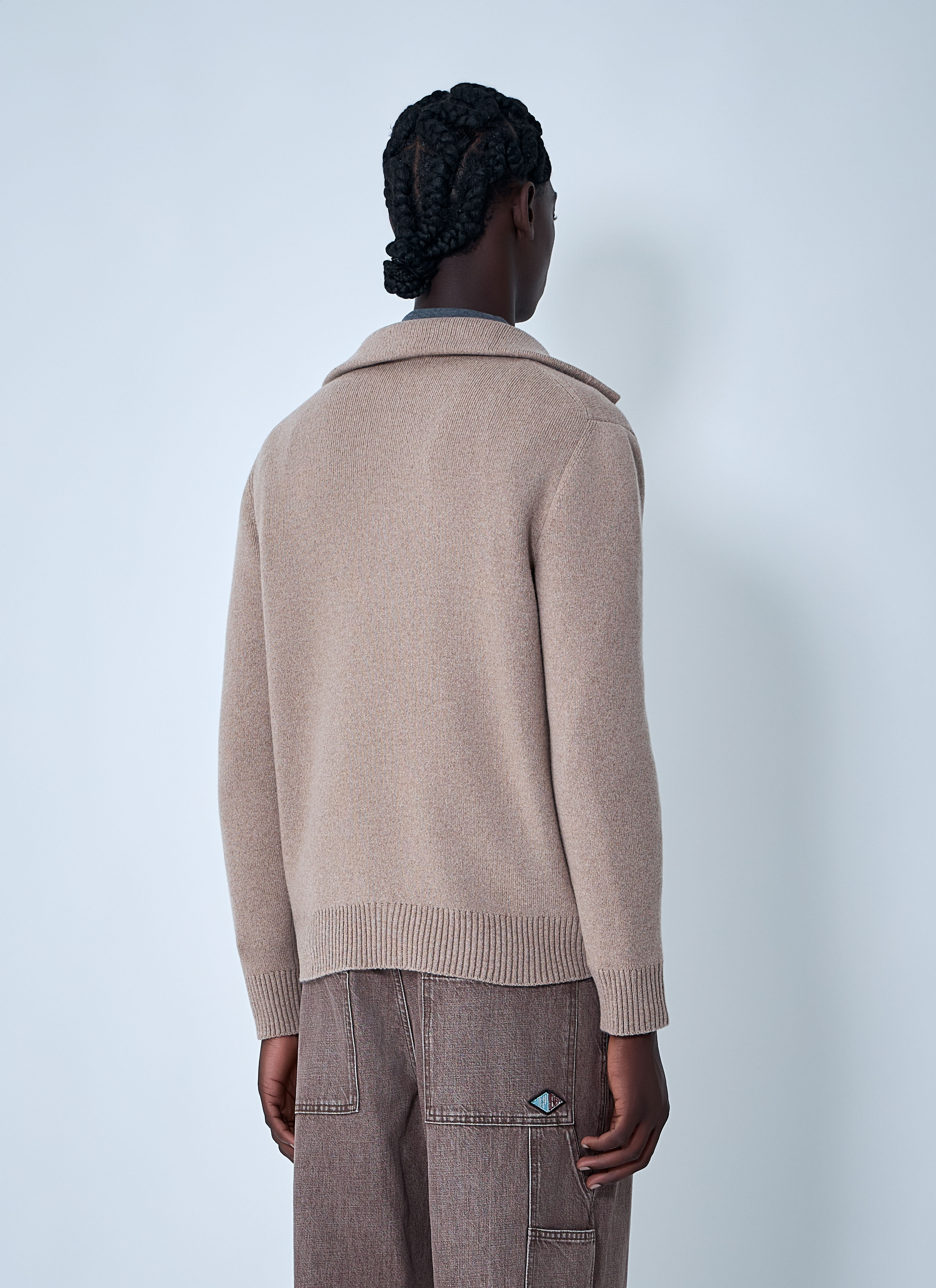 Compact Wool Cardigan - 4