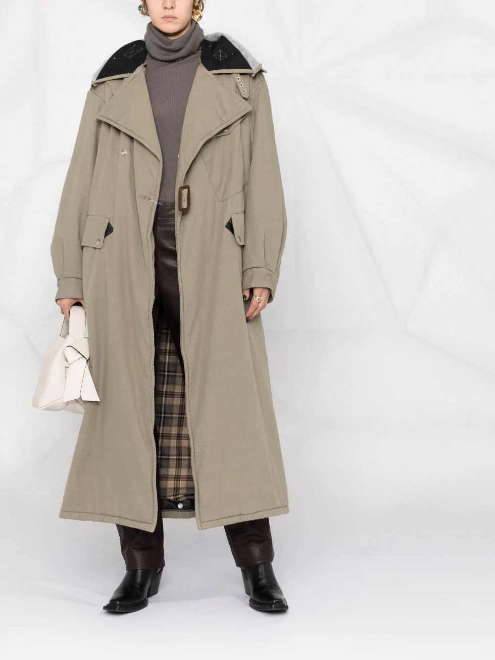 deconstructed trench coat - 2