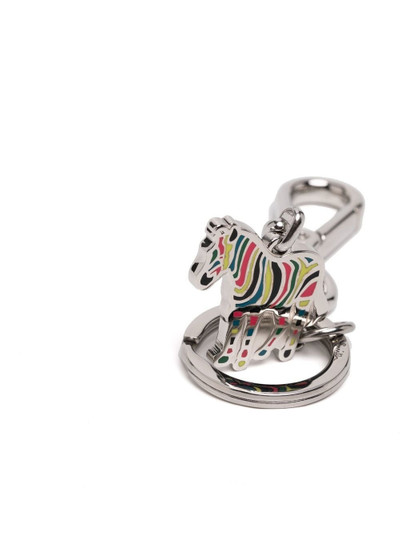 Paul Smith Zebra colour-block keyring outlook