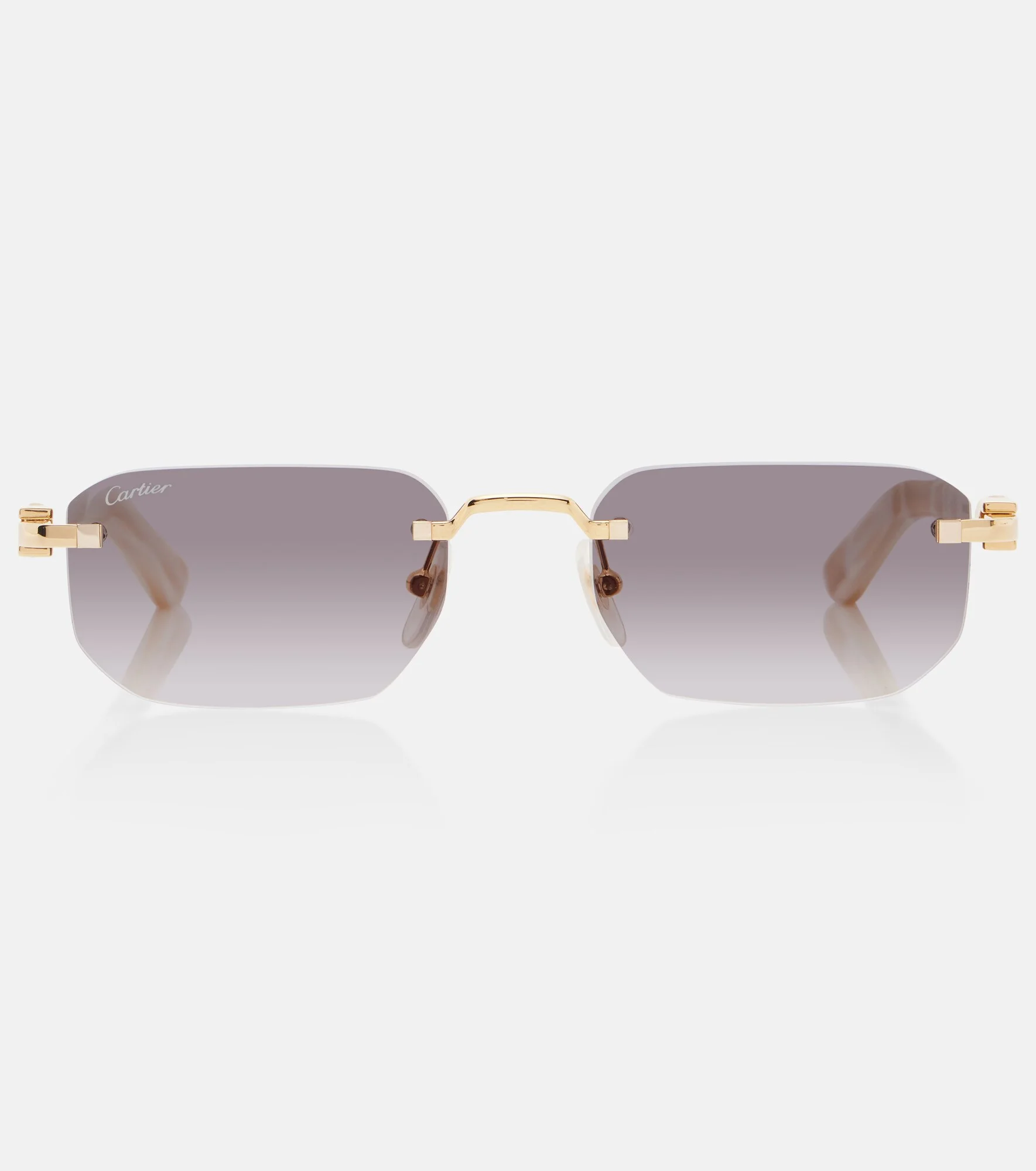 Signature C rectangular sunglasses - 1
